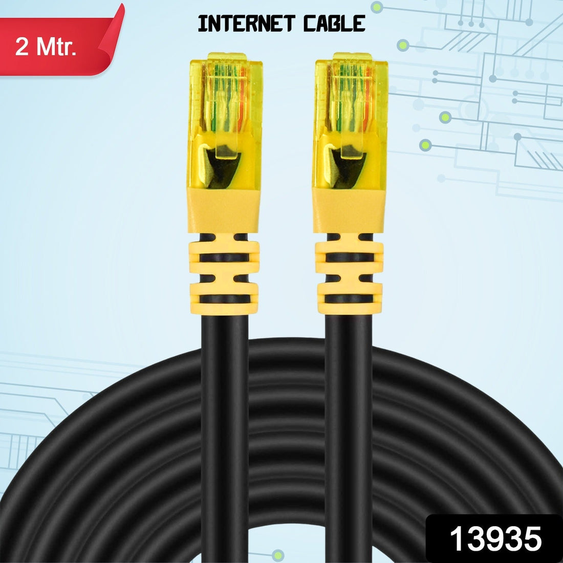 Heavy Duty Cat 8 Ethernet Cable Internet Cable (2 Mtr. / 1 Pc)