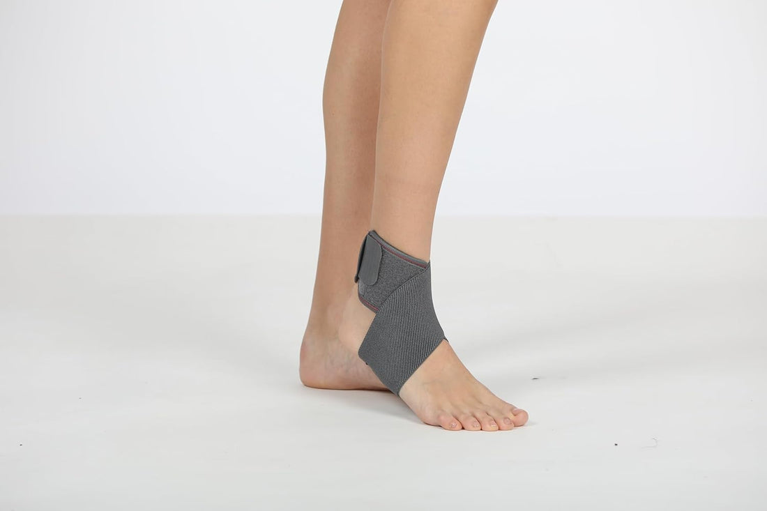 Ankle Binder -Pain Relief, Joint Stability & Compressive Support | Ankle Support  (Large, 9.6 - 10.8 INCHES)