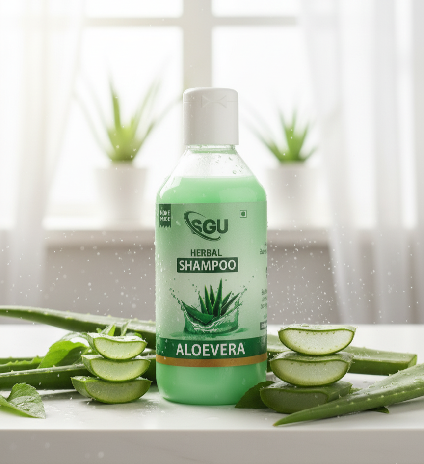 Aloe Vera Herbal Shampoo – Natural Hair Care