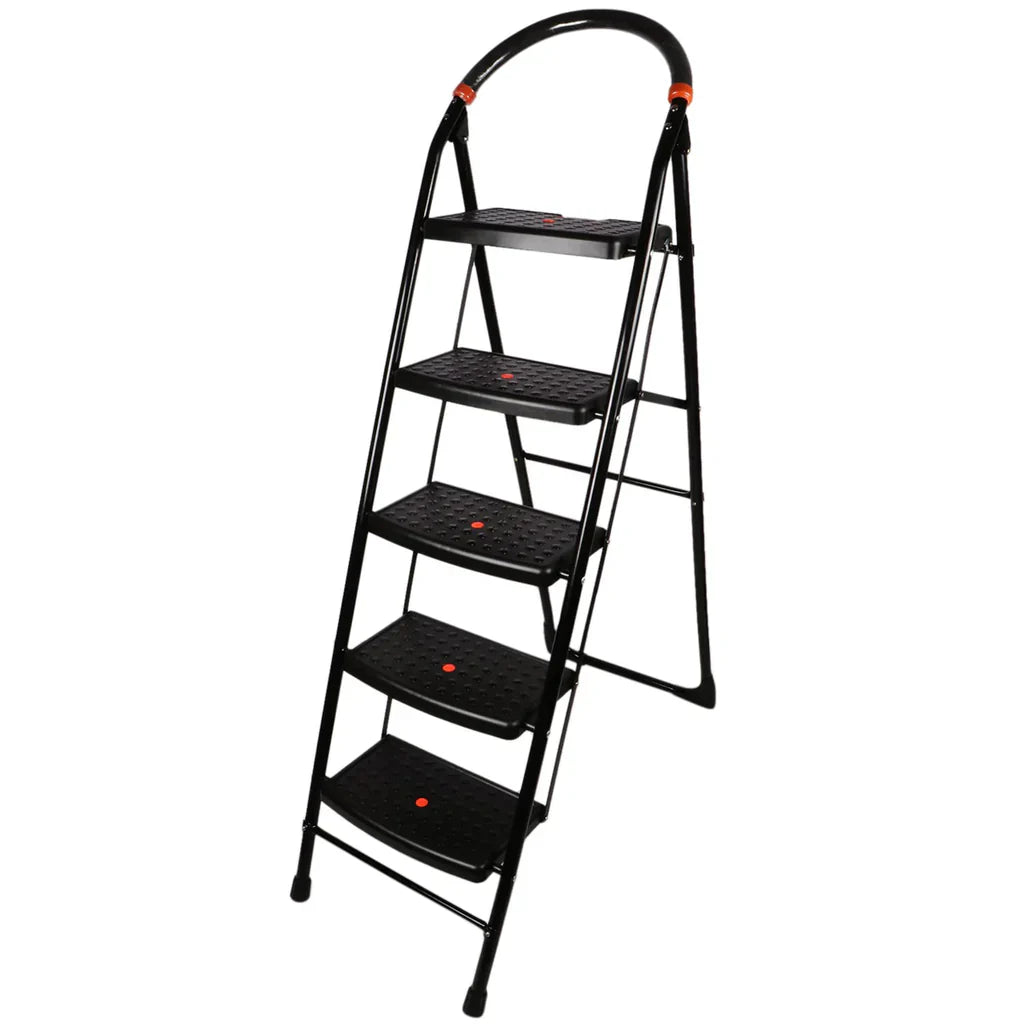 5-Step Folding Ladder – Sturdy & Safe for Household Tasks