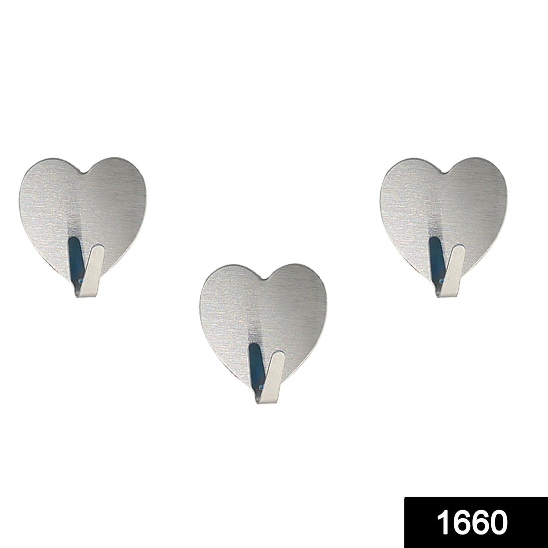 Heavy Duty Self Adhesive Hook Sticky (Pack of 3)